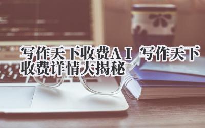 写作天下收费 AI 写作天下收费详情大揭秘