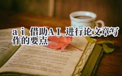 ai 借助 AI 进行论文章写作的要点