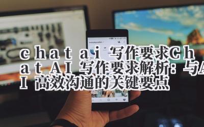 chat ai 写作要求 Chat AI 写作要求解析：与 AI 高效沟通的关键要点