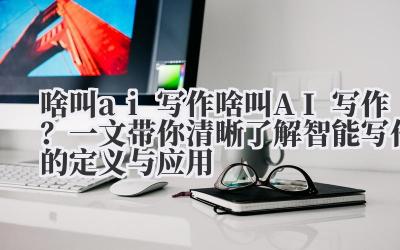 啥叫 ai 写作 啥叫 AI 写作？一文带你清晰了解智能写作的定义与应用