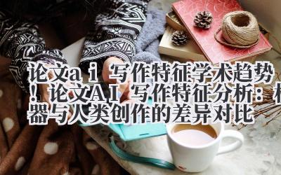 论文 ai 写作特征 学术趋势！论文 AI 写作特征分析：机器与人类创作的差异对比
