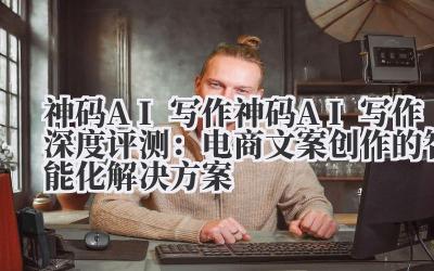 神码 AI 写作 神码 AI 写作深度评测：电商文案创作的智能化解决方案