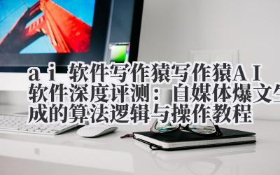 ai 软件写作猿 写作猿 AI 软件深度评测：自媒体爆文生成的算法逻辑与操作教程