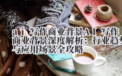 AI 写作商业背景深度解析:行业趋势与应用场景全攻略