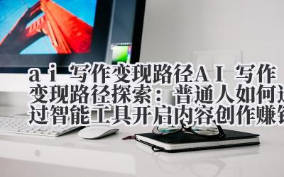 ai 写作变现路径 AI 写作变现路径探索：普通人如何通过智能工具开启内容创作赚钱模式？