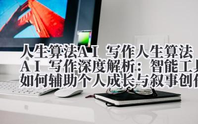人生算法 AI 写作 人生算法 AI 写作深度解析：智能工具如何辅助个人成长与叙事创作？
