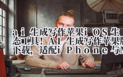 ai 生成写作苹果 iOS 生态工具！AI 生成写作苹果版下载，适配 iPhone 与 Mac 的无缝协作