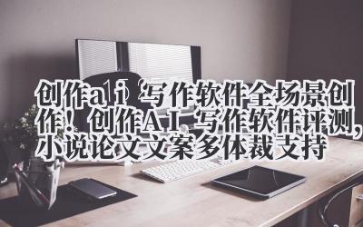 创作 ai 写作软件 全场景创作！创作 AI 写作软件评测，小说 / 论文 / 文案多体裁支持