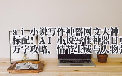 ai 小说写作神器 网文大神标配！AI 小说写作神器日更万字攻略，情节生成与人物弧光设计