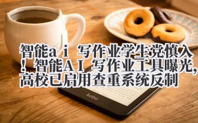 智能 ai 写作业 学生党慎入！智能 AI 写作业工具曝光，高校已启用查重系统反制