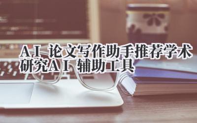 AI论文写作助手推荐 学术研究AI辅助工具