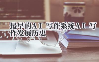 最早的AI写作系统 AI写作发展历史