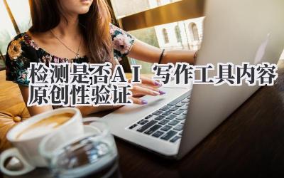 检测是否AI写作工具 内容原创性验证