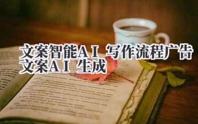 文案智能AI写作流程 广告文案AI生成