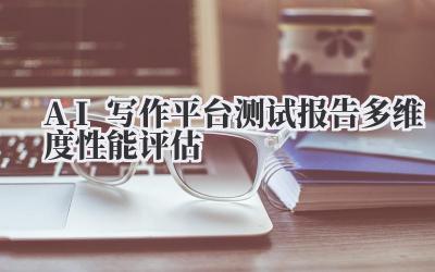 AI写作平台测试报告 多维度性能评估