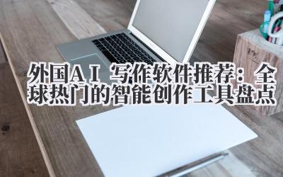 外国AI写作软件推荐:全球热门的智能创作工具盘点