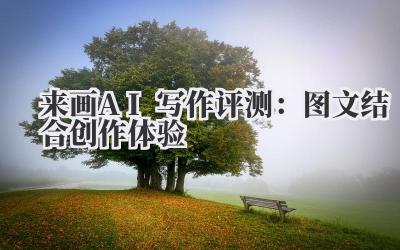 来画AI写作评测：图文结合创作体验
