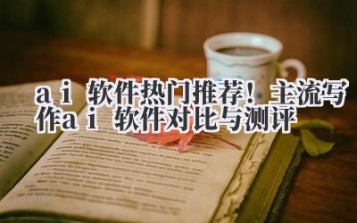 ai 软件 热门推荐！主流写作 ai 软件对比与测评