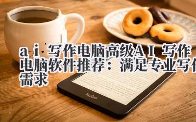 ai 写作电脑 高级 AI 写作电脑软件推荐：满足专业写作需求