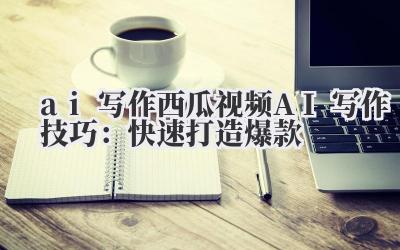 ai 写作 西瓜视频 AI 写作技巧：快速打造爆款