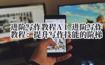 进阶写作教程 AI 进阶写作教程：提升写作技能的阶梯