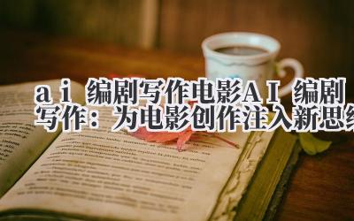 ai 编剧写作 电影 AI 编剧写作：为电影创作注入新思维
