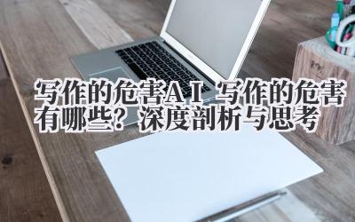 写作的危害 AI 写作的危害有哪些？深度剖析与思考