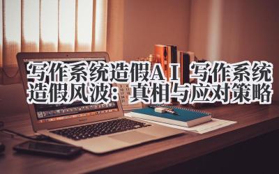 写作系统造假 AI 写作系统造假风波：真相与应对策略