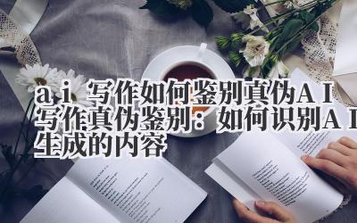 ai写作如何鉴别真伪 AI写作真伪鉴别：如何识别AI生成的内容