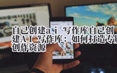 自己创建ai写作库 自己创建AI写作库:如何打造专属创作资源