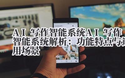 AI 写作智能系统 AI 写作智能系统解析：功能特点与适用场景