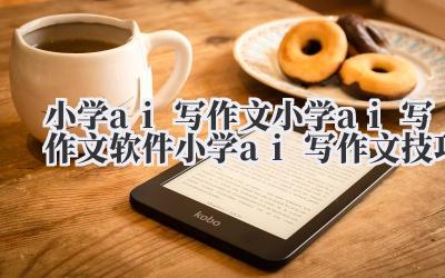 小学 ai 写作文 小学 ai 写作文软件 小学 ai 写作文技巧