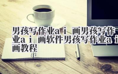 男孩写作业 ai 画 男孩写作业 ai 画软件 男孩写作业 ai 画教程