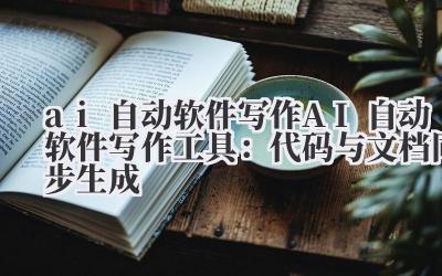 ai 自动软件写作 AI 自动软件写作工具：代码与文档同步生成